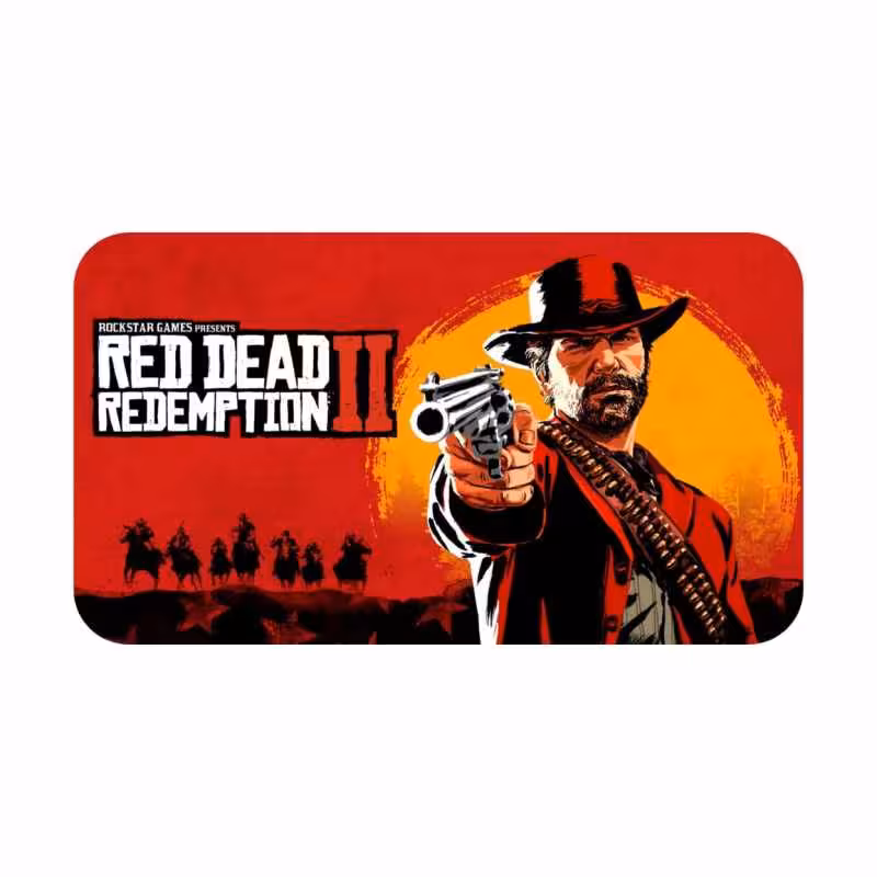ماوس پد مخصوص بازی طرح Red Dead 2