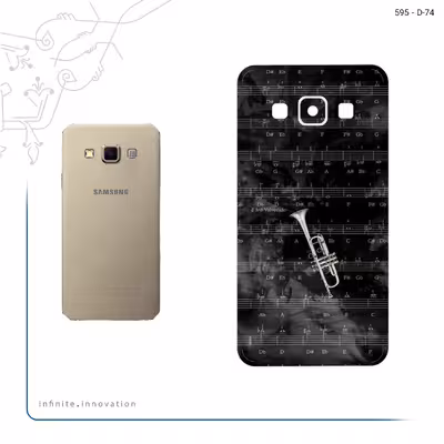 برچسب پوششی ماهوت مدل Trumpet مناسب برای گوشی موبایل سامسونگ Galaxy A3