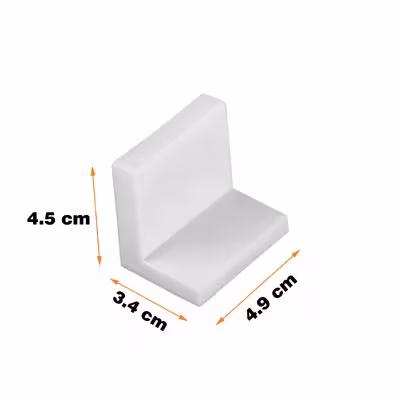 پایه نگهدارنده طبقه دیواری دلفین مدل HS-21 بسته 2 عددی