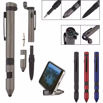 قلم لمسی هارمن مدل MULTI TOOLS 6 IN 1 