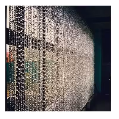 پرده آویز آریا کریستال مدل ساده سایز 50x220 سانتی متر