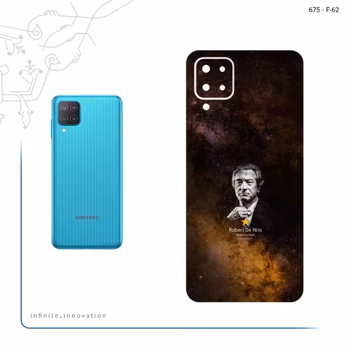 برچسب پوششی ماهوت مدل Robert De Niro مناسب برای گوشی موبایل سامسونگ Galaxy F12