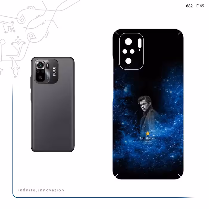 برچسب پوششی ماهوت مدل tom holland مناسب برای گوشی موبایل شیائومی Poco M5s