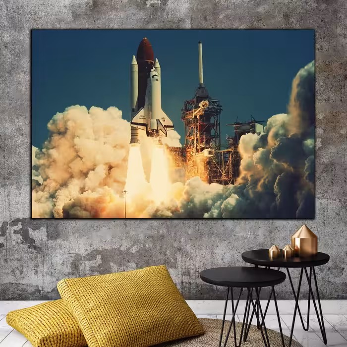 تابلو شاسی بکلیت طرح موشک شاتل مدل SH-S4485