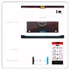 برچسب پوششی ماهوت مدل Nissan-Logo مناسب برای تبلت سامسونگ Galaxy Note 10.1 2012 N8010