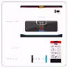 برچسب پوششی ماهوت مدل GUCCI-Logo مناسب برای تبلت مایکروسافت Surface 2 RT 2013