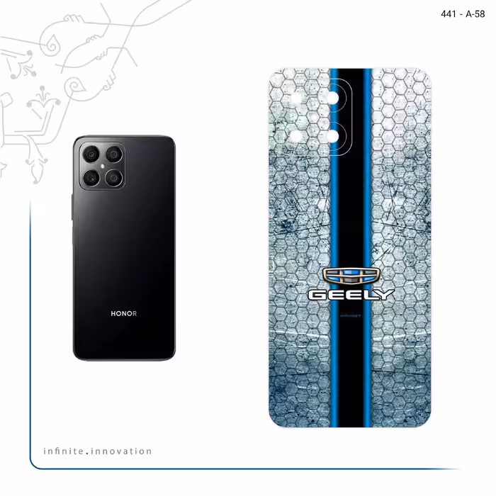 برچسب پوششی ماهوت مدل GEELY مناسب برای گوشی موبایل آنر X8