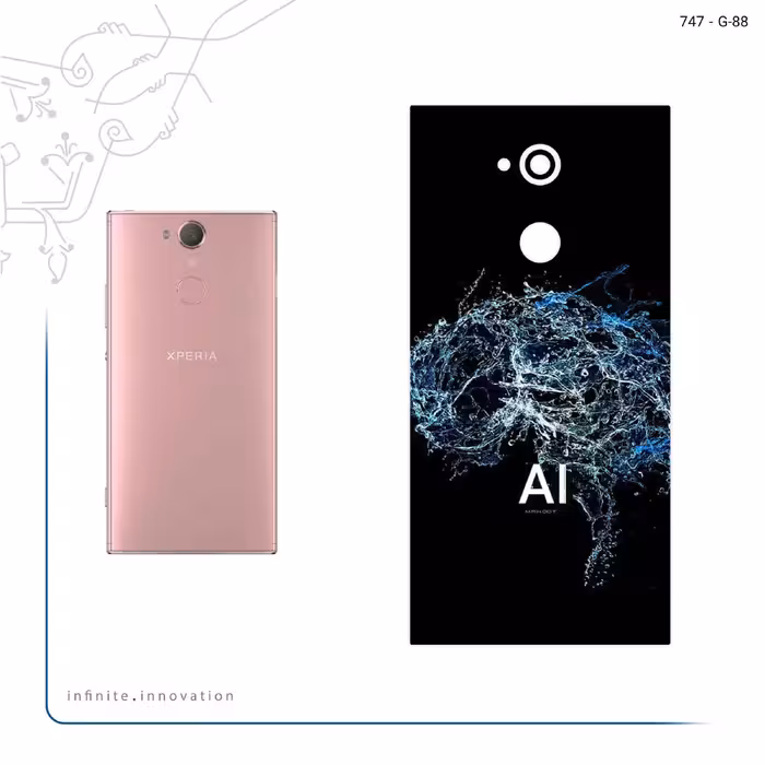 برچسب پوششی ماهوت مدل Artificial intelligence 2 مناسب برای گوشی موبایل سونی Xperia XA2 Ultra