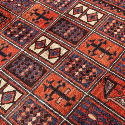 فرش دستبافت چهار و نیم متری مدل لری اولاد کد 48.2385