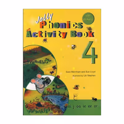 کتاب Jolly Phonics Activity Book 4 اثر جمعی از نویسندگان انتشارات ابداع