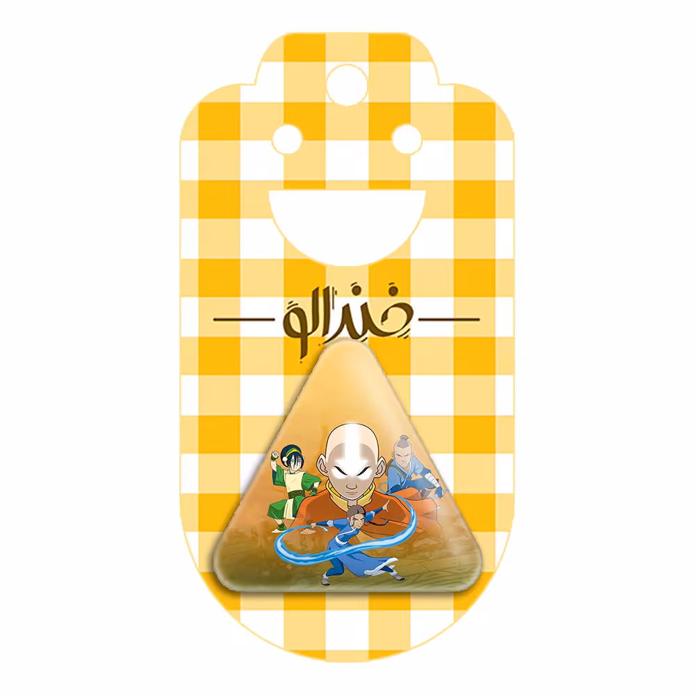 پیکسل خندالو طرح آواتار و دوستان انیمه آواتار مدل مثلثی کد 12748