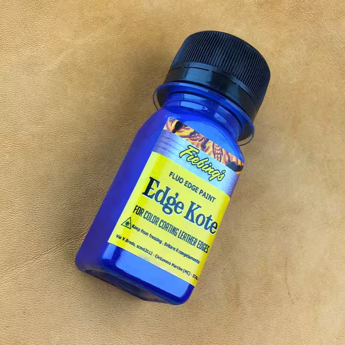 رنگ آبی لبه چرم ادج کوت مدل EK Blu 20 حجم 20 میلی لیتر