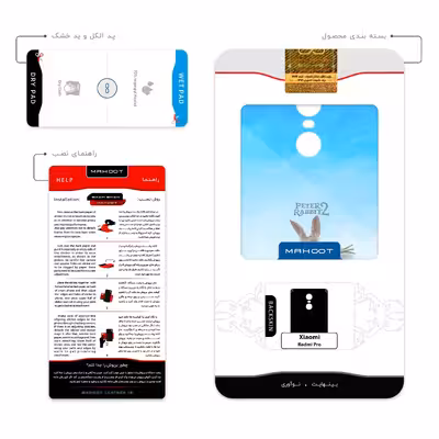 برچسب پوششی ماهوت مدل Peter Rabbit مناسب برای گوشی موبایل شیائومی Redmi Pro