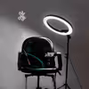 چراغ دیواری نئون دیزاین طرح Barber_WHT