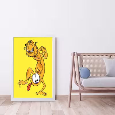 تابلو مدل دکوراتیو گارفیلد garfield کد G5-27
