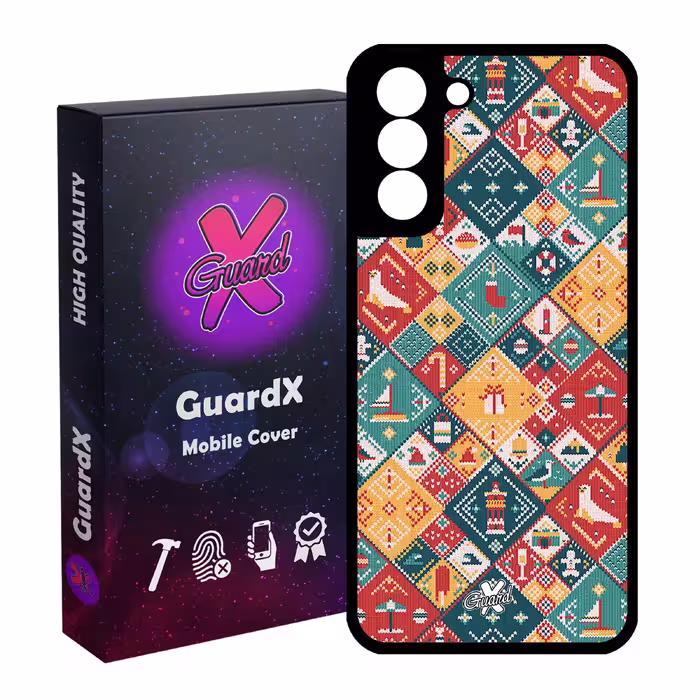 کاور گارد ایکس طرح Pattern مدل Glass10168 مناسب برای گوشی موبایل سامسونگ Galaxy S21 FE