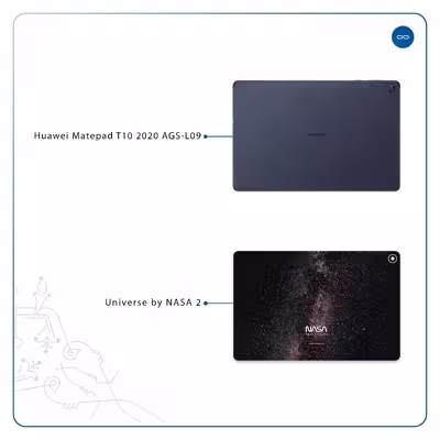 برچسب پوششی ماهوت مدل Universe-by-NASA-2 مناسب برای تبلت هوآوی Matepad T10 2020 AGS-L09