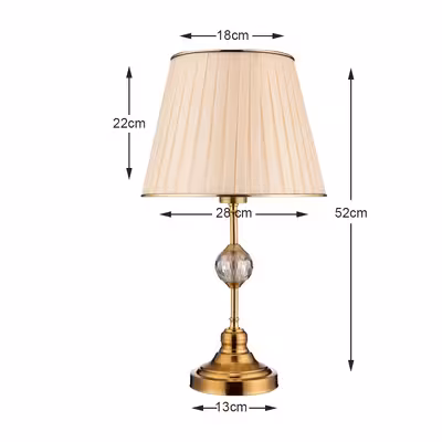 آباژور رومیزی کارنتیس مدل آنا پلاس کد KT-047