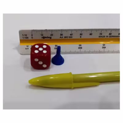 تاس و مهره بازی کد 441 بسته 17 عددی
