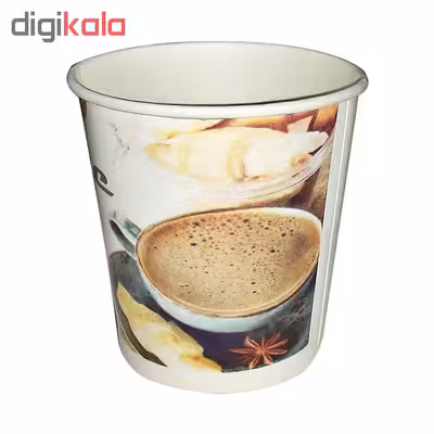 لیوان یکبار مصرف کاغذی الین پلاست مدل KGH3-100 بسته 100 عددی