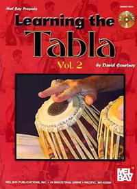 کتاب آموزش پیشرفته طبلا Learning the Tabla Vol. 2 از Hemethod | با فرم‌های ترکیبی و تکنیک‌های سنتی