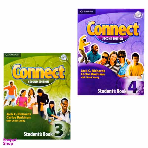 کتاب Connect 2nd اثر Chuck Sandy انتشارات Cambridge دو جلدی
