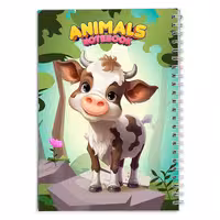 دفتر مشق گاو