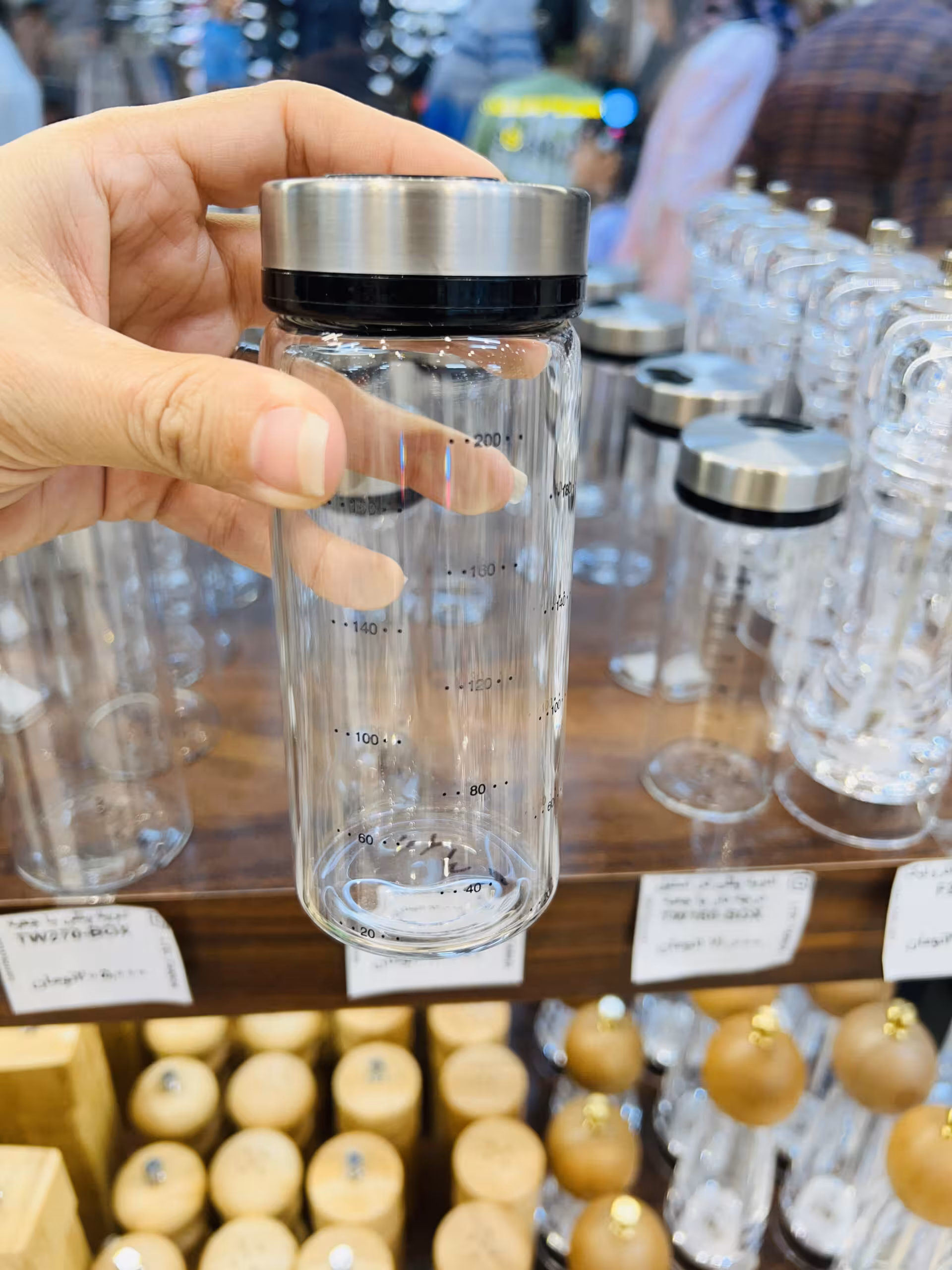 ادویه پاش در استیل با جعبه TW200-BOX