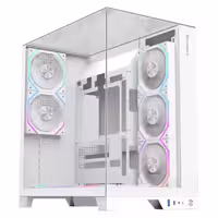 کیس کامپیوتر گیم مکس مدل INFINITY PRO سفید