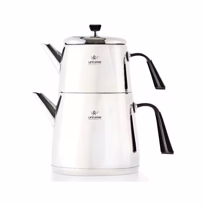 کتری وقوری استیل لایف اسمایل مدل TK1-6