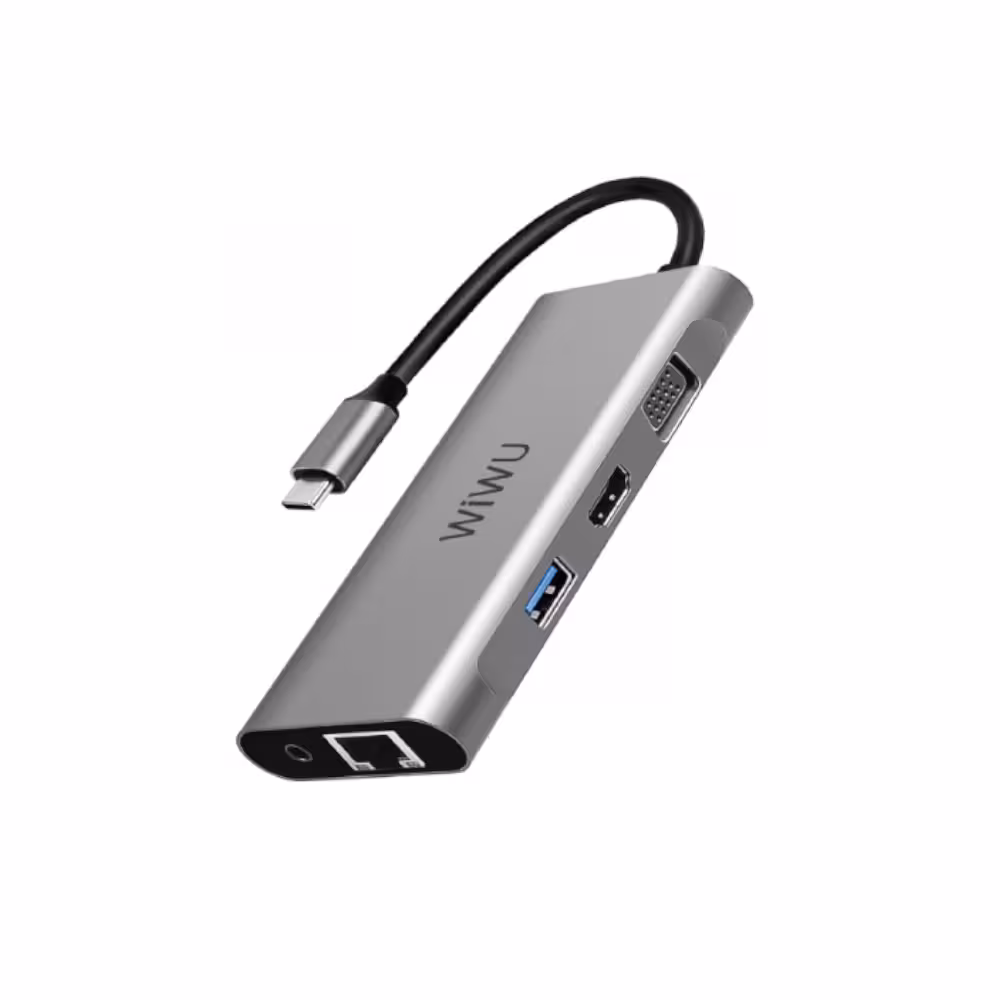 هاب 11 پورت ویوو مدل WIWU Alpha 11 In 1 Type-C Hub A11312H