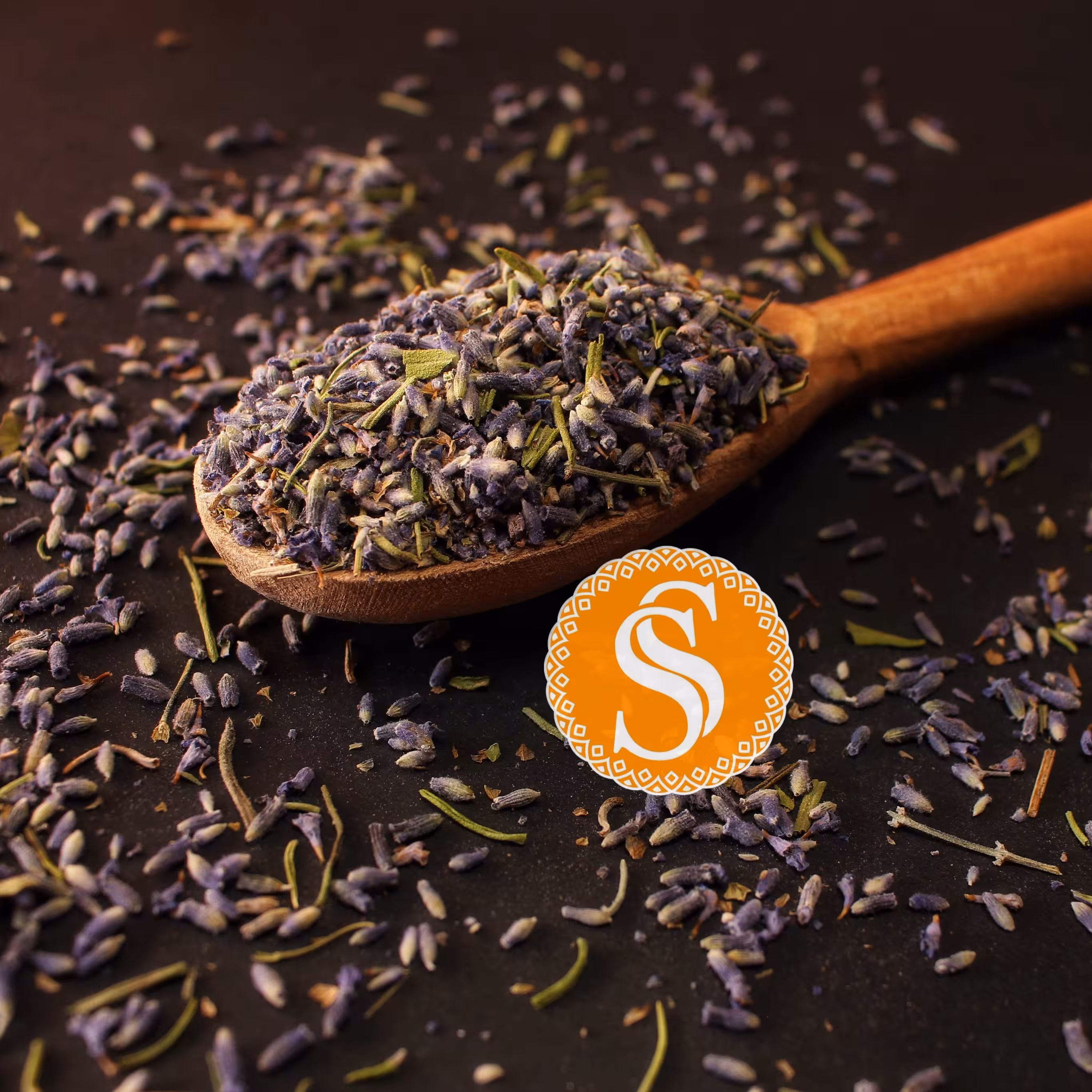 برگ اسطوخودوس فرانسوی یا لوندر80 گرمی با بسته بندی لاکچری 