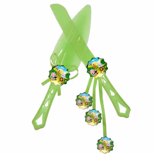 کارد کیک بری تم تولد حیوانات جنگل