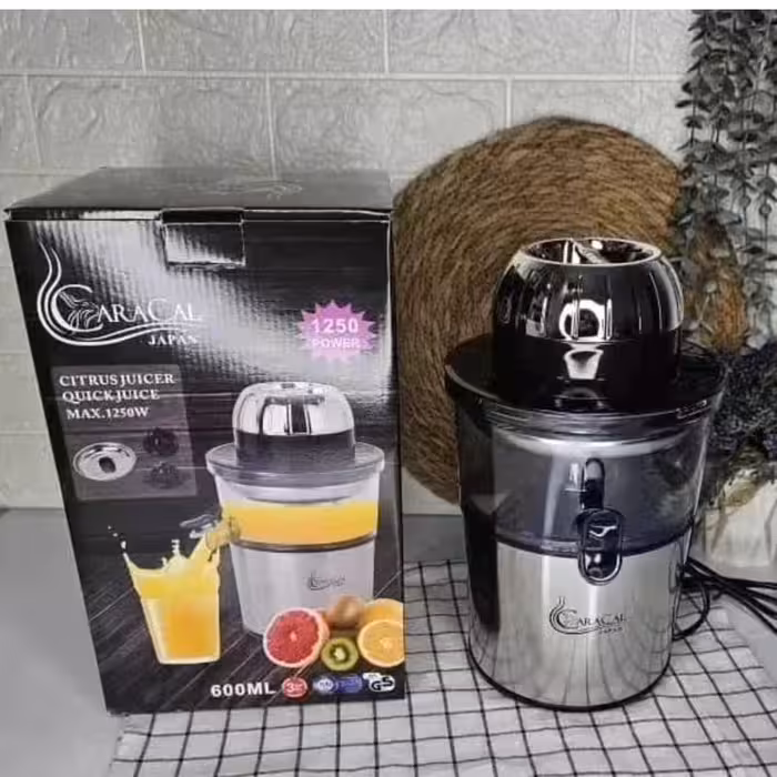 آب مرکبات گیری نسل جدیدژاپنی   بدنه استیل 1250وات  ظرفیت 600میلی لیتر قطع کن اتومات