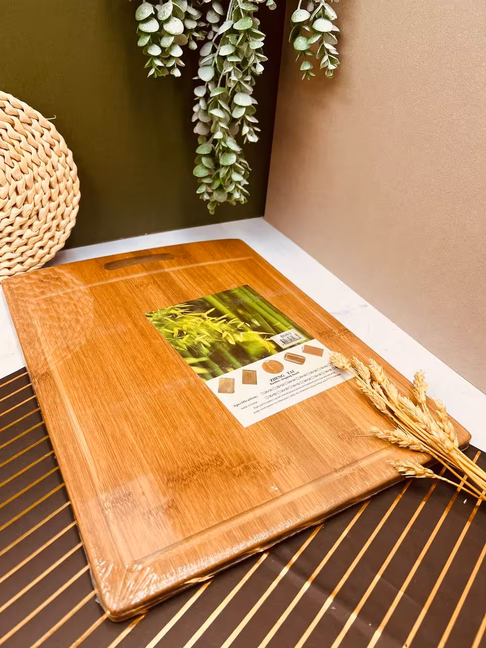 تخته گوشت چوبی بامبو bm63