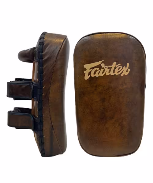 میت بالشی چرم طبیعی طرح FAIRTEX قهوه ای