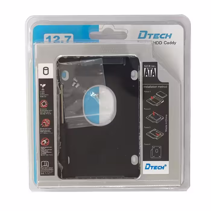 مبدل کدی 12.7mm Slim دی تک مدل Dtech HDD CADDY