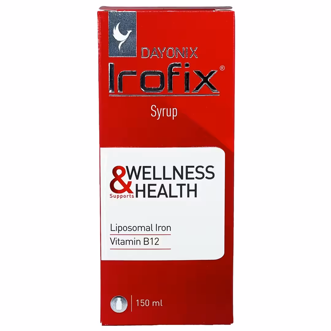 شربت آهن کودکان و نوجوانان آیروفیکس دایونیکس فارما 150 میلی لیتری