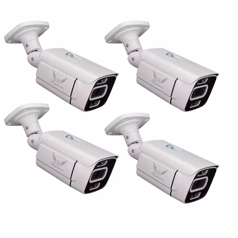 پک دوربین مداربسته AHD رایمون مدل 8302 بسته چهار عددی 5 مگاپیکسل