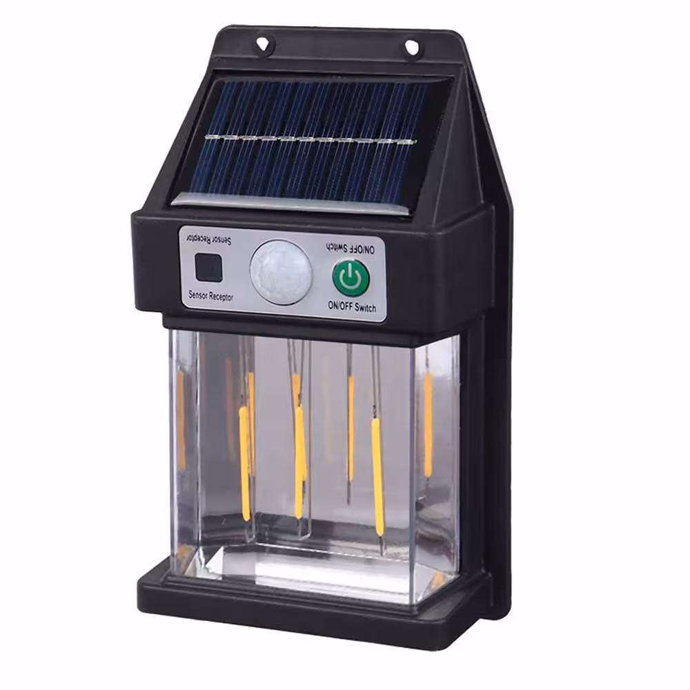 چراغ دیواری سنسوردار خورشیدی مدل YX-666