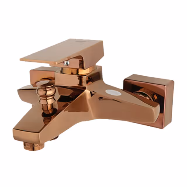 شیر حمام راسان مدل النا رز گلد