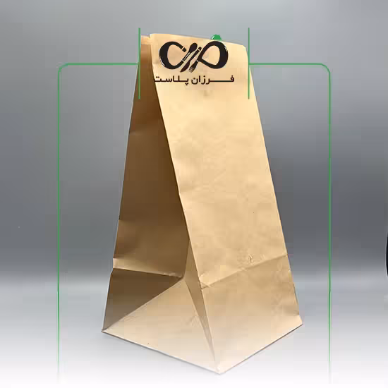 پاکت همبرگر کاغذ کرافت 17×17 (500عددی)