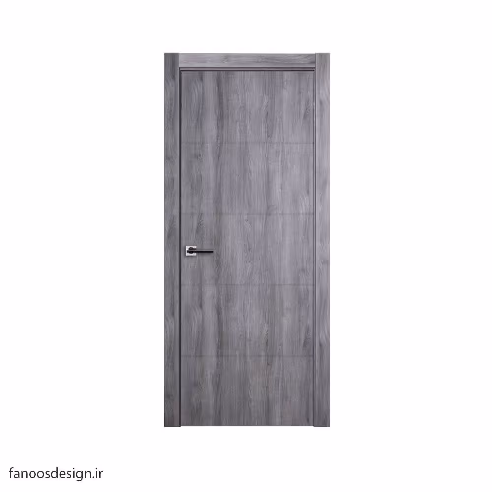 درب اتاق با روکش pvc طرح بتن کد 1036