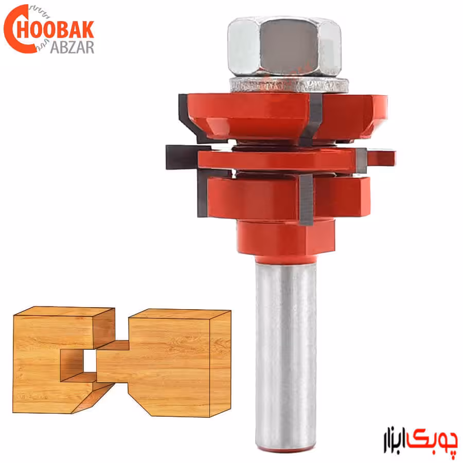 تیغ اتصال با شیار V شکل دامار کد DM804534V