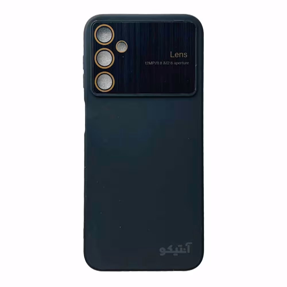 قاب سیلیکونی Camera Lens محافظ لنز دار Samsung A14-مشکی