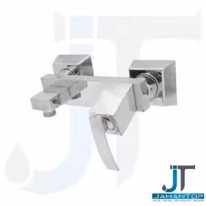 شیر توالت اهرمی کروم آریانا (مدل زمرد)