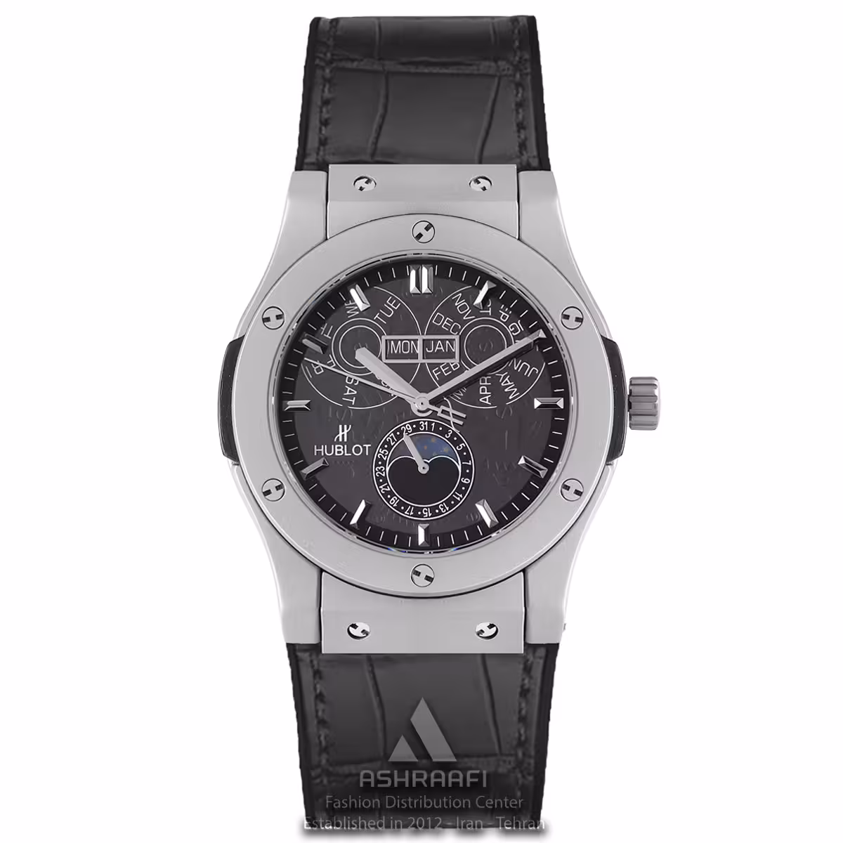 ساعت مردانه هابلوت Hublot Aerofusion Moonphase GK12