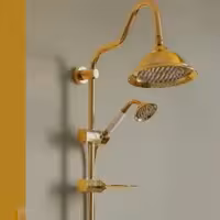 علم دوش حمام یونیورست شیپوری طلا مات