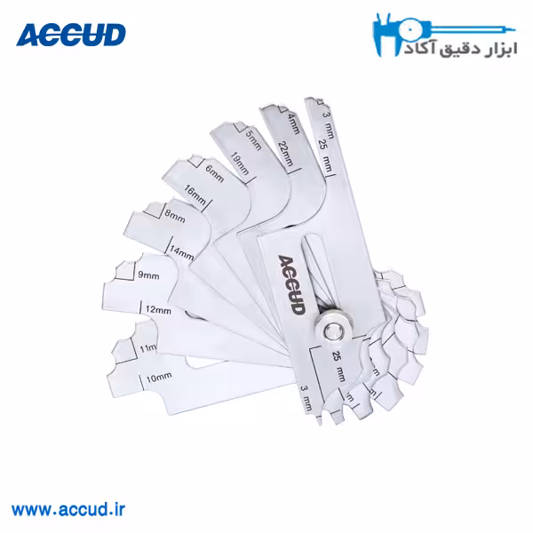 گیج جوشکاری فیلت Accud (آکاد) مدل 977-025-01