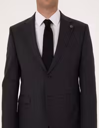 کت و شلوار مردانه خاکستری تیره پیرکاردین